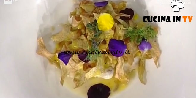 La Prova del Cuoco - Rana pescatrice con i carciofi ricetta Gianfranco Pascucci