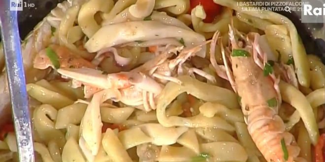 La Prova del Cuoco - Scialatielli ai frutti di mare ricetta Mauro Improta