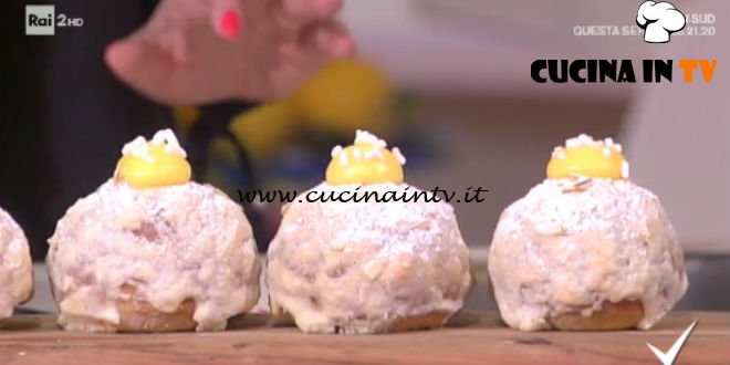 Detto Fatto - Brioches con crema al limone ricetta Domenico Spadafora