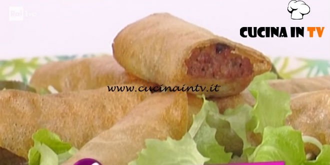 La Prova del Cuoco - ricetta Cannoli di carne speziati