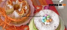 La Prova del Cuoco - Chiffon Cake all’arancia ricetta Natalia Cattelani