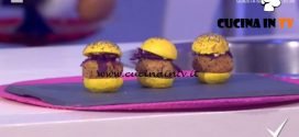 Detto Fatto - Mini burger vegetariani ricetta Sebastiano Rovida