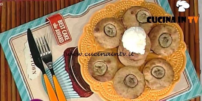 La Prova del Cuoco - ricetta Muffin alla banana