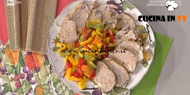 La Prova del Cuoco - Pollo ripieno con peperoni ricetta Alessandra Spisni