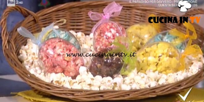 Detto Fatto - Pop corn di Pasqua ricetta Simone Lapadula