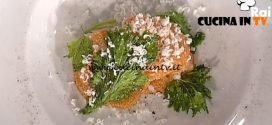 La Prova del Cuoco - Rigatoni alle uova di pesce con broccoletti cipolla bruciata e ricotta salata ricetta Gianfranco Pascucci