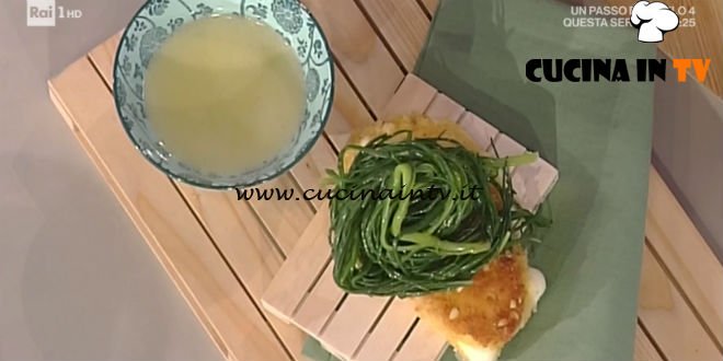 La Prova del Cuoco - Scamorza in carrozza con agretti ricetta Sergio Barzetti