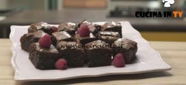 Pronto e postato - ricetta Brownies di Benedetta Parodi