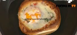 La Prova del Cuoco - Cocotte di pane uova e pancetta ricetta Andrea Mainardi