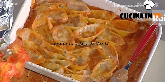 La Prova del Cuoco - Lumaconi al forno con salsa rosata ricetta Anna Moroni