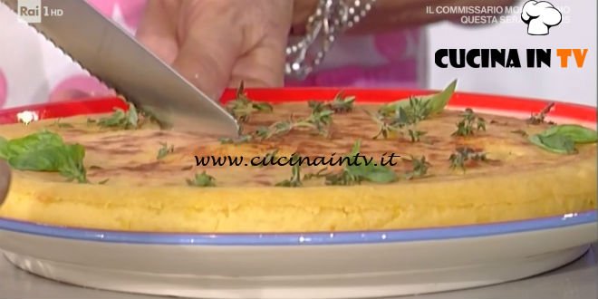 La Prova del Cuoco - Pizza di patate con cotto e scamorza ricetta Anna Moroni