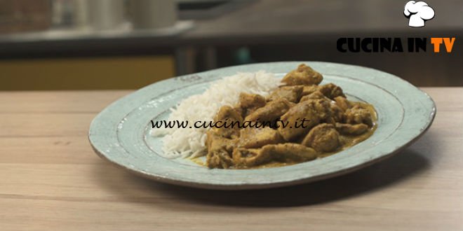 Pronto e postato - ricetta Pollo al curry di Benedetta Parodi