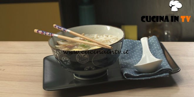 Pronto e postato - ricetta Ramen di pollo di Benedetta Parodi