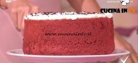 Detto Fatto - Red velvet chiffon cake ricetta Francesco Saccomandi