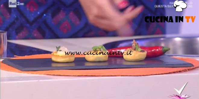 Detto Fatto - Trittico di mini quiche ricetta Sebastiano Rovida