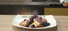 Pronto e postato - ricetta Blintz di Benedetta Parodi