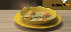 Pronto e postato - ricetta Crema di fave con bignè di parmigiano di Benedetta Parodi