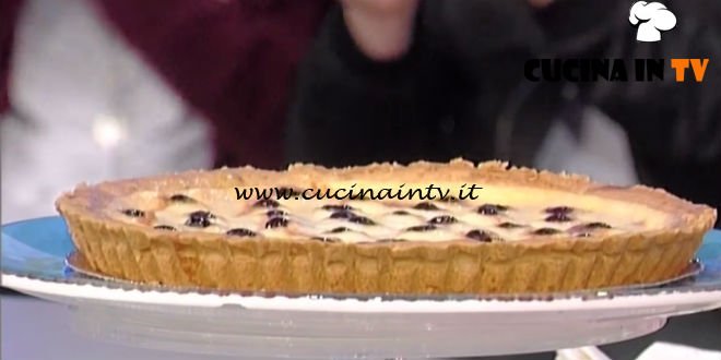 La Prova del Cuoco - Crostata di ricotta ed amarene ricetta Federico Pascoli