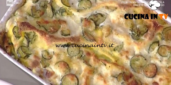 La Prova del Cuoco - Lasagne di zucchine ricetta Alessandra Spisni