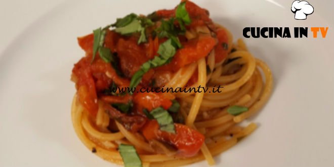 Cotto e mangiato - Pasta ai sapori mediterranei ricetta Tessa Gelisio