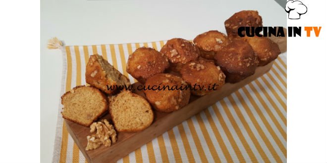 Cotto e mangiato - Plumcake integrale e noci ricetta Tessa Gelisio