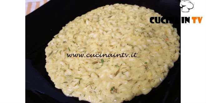 Cotto e mangiato - Risotto con finocchietto e zafferano ricetta Tessa Gelisio