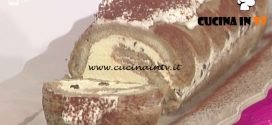 La Prova del Cuoco - ricetta Rotolo di tiramisù