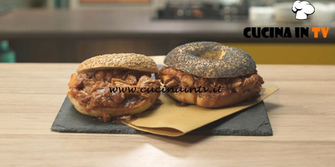 Pronto e postato - ricetta Slow chicken bagel di Benedetta Parodi