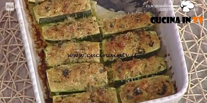 La Prova del Cuoco - Zucchine ripiene con tonno ricetta Anna Moroni