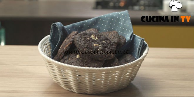 Pronto e postato - ricetta Cookies black & white di Benedetta Parodi