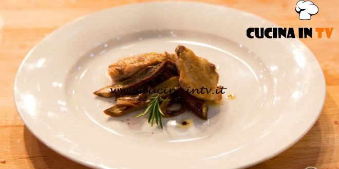 Masterchef Italia 6 - ricetta Petti di quaglia con cipolle all'aceto e verdure croccanti di Giulia Brandi