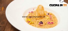 Masterchef Italia 6 - ricetta Risotto regina Vittoria con gambero rosso siciliano e bollicine di Enrico Derflingher