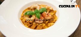 Masterchef Italia 6 - ricetta Quadrucci in cocotte di trippa con crostacei al profumo di aglio e alloro di Bruno Barbieri
