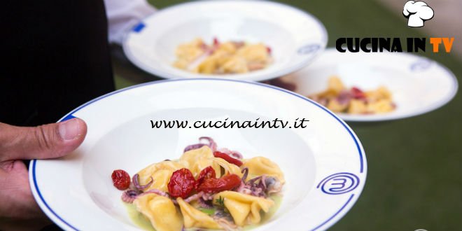 Masterchef Italia 6 - ricetta Ravioli con calamari e tartufi di mare di Cristina Nicolini
