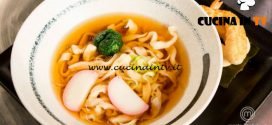 Masterchef Italia 6 - ricetta Tempura udon noodle soup di Mariangela Gigante