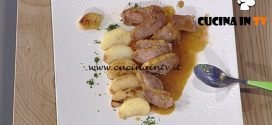 La Prova del Cuoco - Petto d’anatra con mele glassate ricetta Cristian Bertol