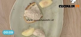 La Prova del Cuoco - Baccalà mantecato con prugne e mele ricetta Riccardo Facchini