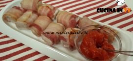 Cotto e mangiato - Bocconcini al bacon croccante con agrodolce ricetta Tessa Gelisio