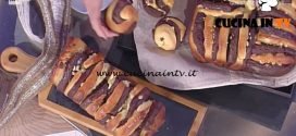 La Prova del Cuoco - Brioche a fisarmonica bianca e nera ricetta Natalia Cattelani