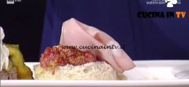 La Prova del Cuoco - Bruschetta di focaccia con fichi e mortadella ricetta Gian Piero Fava