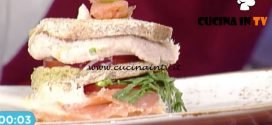 La Prova del Cuoco - Club sandwich al salmone ricetta Ambra Romani