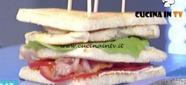 La Prova del Cuoco - Club sandwich classico ricetta Cesare Marretti