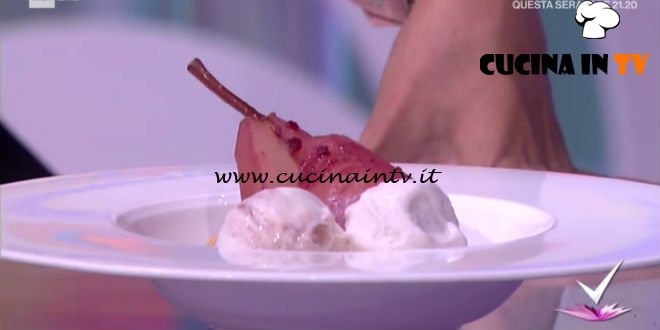 Detto Fatto - Gelato ricotta pere e cannella ricetta Massimiliano Scotti