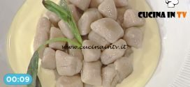 La Prova del Cuoco - Gnocchi di castagne con fonduta di fontina ricetta Cristian Bertol