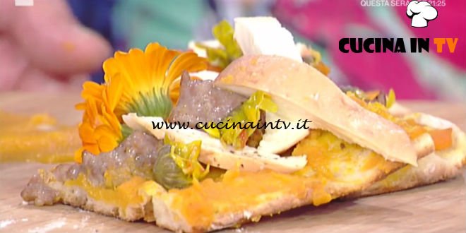 La Prova del Cuoco - Pizza con zucca scamorza e salsiccia ricetta Gabriele Bonci