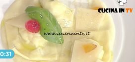 La Prova del Cuoco - Ravioli di ricotta con crema di pere e mostarda ricetta Cesare Marretti