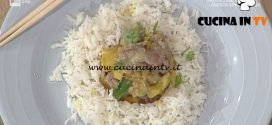La Prova del Cuoco - Straccetti di manzo al curry e riso basmati ricetta Roberto Valbuzzi