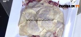 La Prova del Cuoco - Tortelli bianchi al radicchio con pesto di noci e gorgonzola ricetta Daniele Persegani
