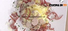 La Prova del Cuoco - Wurstel alla birra con cavolo cappuccio speck e patate ricetta Cristian Bertol