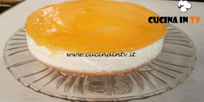 Cotto e mangiato - Cheesecake con gelatina all'arancia ricetta Tessa Gelisio